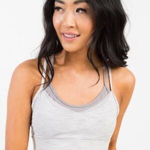 zyia luxe strappy sports bra